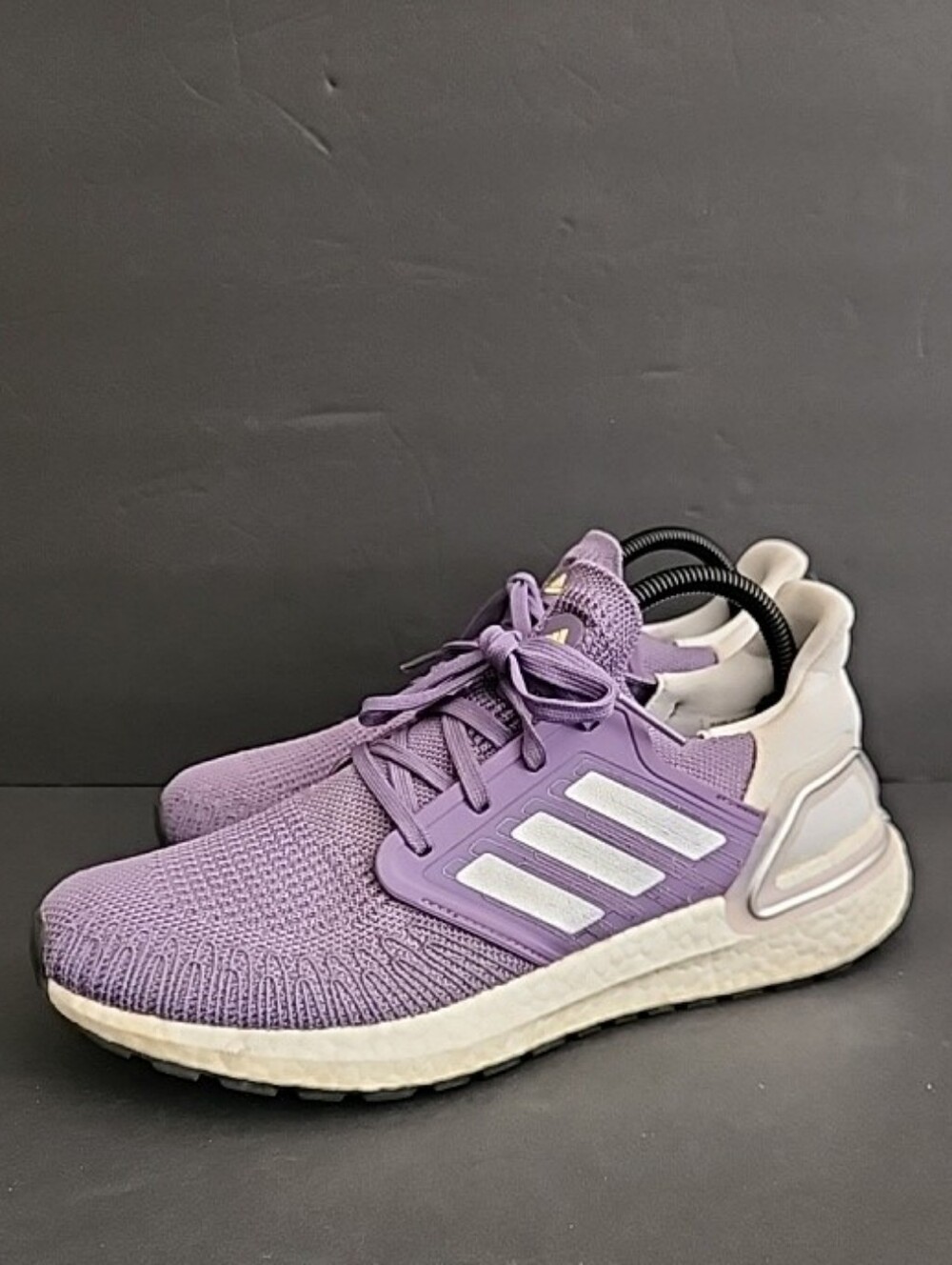 Adidas UltraBoost 20 Womens Size 9 Purple Athletic Running Shoes Sneakers
